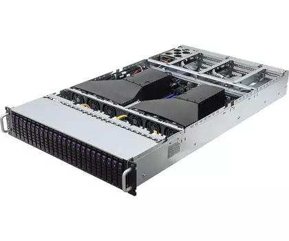 Серверная платформа AsRock 2U24E-EGS2, 2xSocket4677, 32xDDR5, 24x2.5 HDD HS + 2x2.5 HS, 2xM.2-PCI-E, No LAN, IPMI, Redundant 2x2700 Вт, 2U (90SSXGC60-C0100000A)