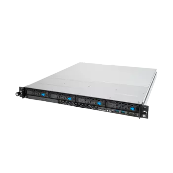 Серверная платформа ASUS RS300-E11-PS4, 1xSocket1200, 4xDDR4, 4x2.5/3.5 HDD HS, 2x1 Гбит/c, 1x350 Вт, 1U (90SF01Y1-M00050)