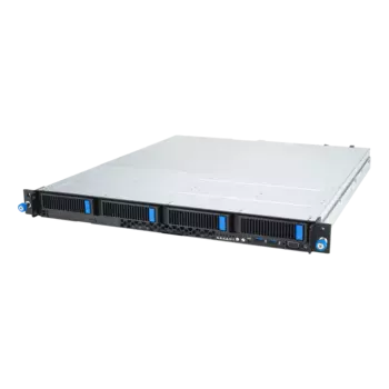 Серверная платформа ASUS RS300-E12-RS4, 1xSocket1700, 4xDDR5, 4x2.5/3.5 HDD HS, 1xM.2-PCI-E, 2xGLAN, ASMB11-iKVM, Redundant 2x450 Вт, 1U (90SF03A1-M00070)