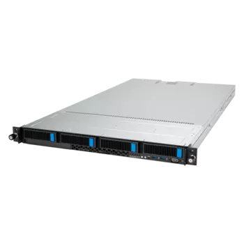 Серверная платформа ASUS RS500A-E12-RS4U, 1xSocket SP5, 24xDDR5, 4x2.5/3.5 HDD HS, 2xM.2-PCI-E/SATA, 2xGLAN, ASMB11-iKVM, Redundant 2x800 Вт, 1U (90SF02J1-M000R0)