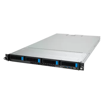 Серверная платформа ASUS RS500A-E12-RS4U, 1xSocket SP5, 24xDDR5, 4x2.5/3.5 HDD HS, 2xM.2-PCI-E/SATA, 2xGLAN, ASMB11-iKVM, Redundant 2x1600 Вт, 1U (90SF02J1-M000N0)