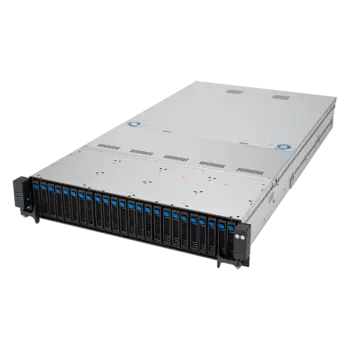 Серверная платформа ASUS RS520A-E12-RS24U, 1xSocket SP5, 24xDDR5, 24x2.5 HDD HS, 2xM.2-PCI-E/SATA, 2xGLAN, ASMB11-iKVM, Redundant 2x1600 Вт, 2U (90SF02G1-M00360)