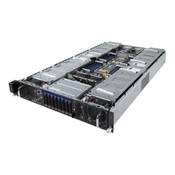 Серверная платформа Gigabyte G291-2G0, 2xSocket3647, 24xDDR4, 8x2.5 HDD HS, 2GLAN, Redundant 2x2200 Вт, 2U (G291-2G0)