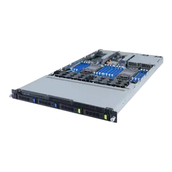 Серверная платформа Gigabyte R182-34A, 2xSocket4189, 16xDDR4, 4x2.5/3.5 HDD HS, No LAN, AMI MegaRAC SP-X, Redundant 2x800 Вт, 1U (6NR18234AMR-00)
