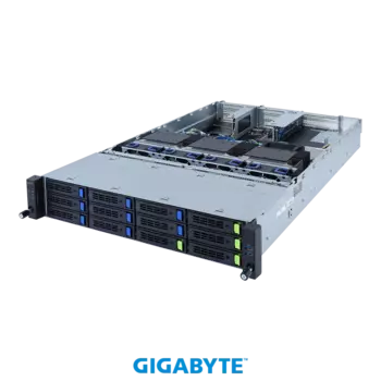 Серверная платформа Gigabyte R282-G30, 2xSocket4189, 32xDDR4, 12x2.5/3.5 HDD HS, 2x1 Гбит/c, AMI MegaRAC SP-X, Redundant 2x2400 Вт, 2U (6NR282G30MR-00-101)
