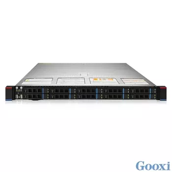 Серверная платформа GOOXI SL101-D10R-G3, 2xSocket4189, 32xDDR4, 10x2.5 HDD HS + 2x2.5 HS, 2xM.2-PCI-E, 2x10G SFP+, IPMI, Redundant 2x550 Вт, 1U (SL101-D10R-G3)