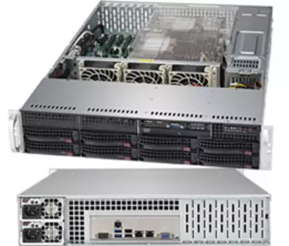 Серверная платформа SuperMicro 6029P-TRT, 2xSocket3647, 16xDDR4, 8x3.5 HDD HS, 1xM.2, 2x10GLAN, IPMI, Redundant 2x1000 Вт, 2U (SYS-6029P-TRT)
