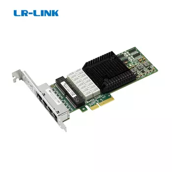 Сетевая карта Bypass LR-Link LRES8001PT-BP, 4xRJ-45, 1 Гб/с, PCI-E, Retail (LRES8001PT-BP)