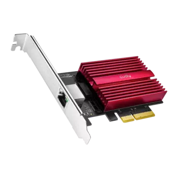 Сетевая карта Cudy PE10G, 1xRJ-45, 10 Гбит/с, PCI-E, Retail (PE10G)