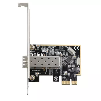 Сетевая карта D-link DFE-560FX, SFP, 100 Мбит/с, PCI-E, Bulk (DFE-560FX/B1A)
