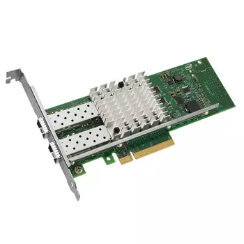 Сетевая карта Intel X520-DA2, 2xSFP+, 10 Гб/с, PCI-Ex8, Bulk (E10G42BTDABLKcp)