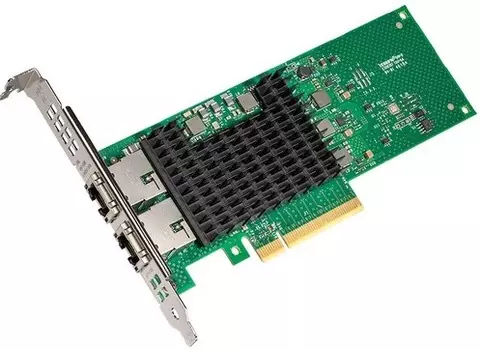 Сетевая карта Intel X710-T2L, 2xRJ-45, 10 Гб/с, PCI-Ex8, Bulk (X710T2LBLK 984713)