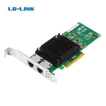 Сетевая карта LR-Link, 2xRJ-45, 10 Гб/с, PCI-Ex8, Retail (LRES1012PT)
