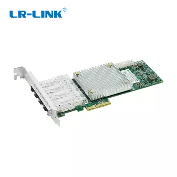 Сетевая карта LR-Link LREC9054PF-4SFP, 4xSFP, 100 Мб/с, PCI-E, Retail (LREC9054PF-4SFP)