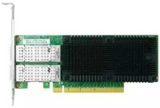 Сетевая карта LR-Link LRES1046PF-2QSFP28, 2xQSFP28, 100 Гб/с, PCI-E, Retail (LRES1046PF-2QSFP28)
