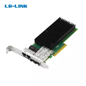 Сетевая карта LR-Link LRES4005TF-2S2T, 2xRJ-45+2xSFP+, 10 Гб/с, PCI-E, Retail (LRES4005TF-2S2T)