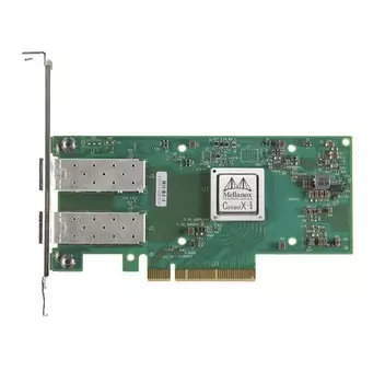 Сетевая карта Mellanox ConnectX-5, 2xSFP28, 25 Гб/с, PCI-Ex8, Retail (MCX512A-ACAT)