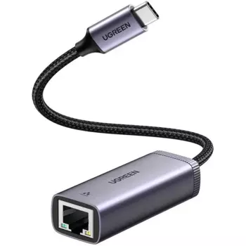 Сетевая карта Ugreen CM483 , 1xRJ-45, 1 Гбит/с, USB Type-C, Retail (40322)