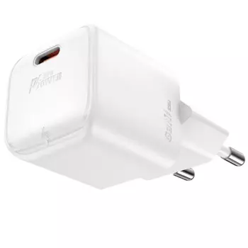 Сетевое зарядное устройство Acefast A73 mini 20 Вт, EU, USB type-C, Quick Charge, PD, белый (AF-A73-WH)