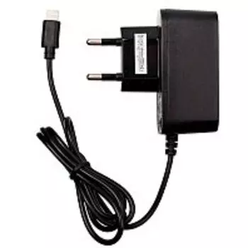 Сетевое зарядное устройство Activ, кабель Lightning, 2A, черный (46282), Apple lightning
