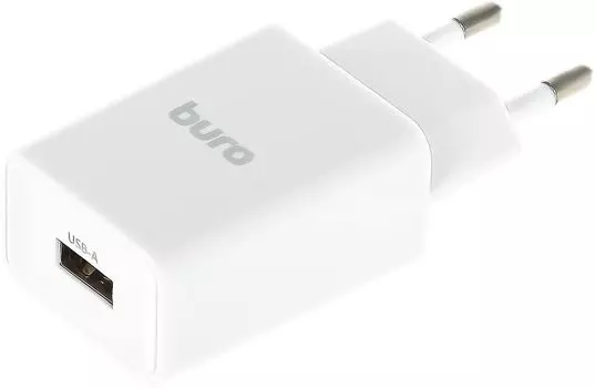 Сетевое зарядное устройство Buro BUWA1 10.5 Вт, USB, EU, белый (BUWA10S100WH)