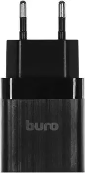 Сетевое зарядное устройство Buro BUWE1 10.5 Вт, 2xUSB, черный (BUWE10S200BK)