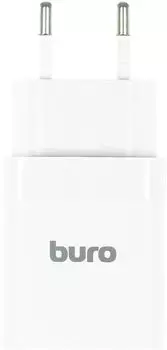 Сетевое зарядное устройство Buro BUWE1 10.5 Вт, 2xUSB, белый (BUWE10S200WH)