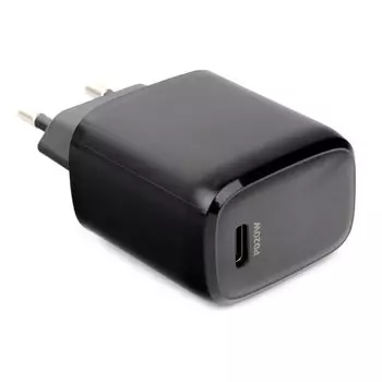 Сетевое зарядное устройство Cablexpert MP3A-PC-30 20W, USB type-C, Quick Charge, PD, 3A, черный (18930)