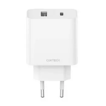 Сетевое зарядное устройство CUKTECH A19EU 30 Вт, USB, EU, USB type-C, белый (CUK00A19EUWH)
