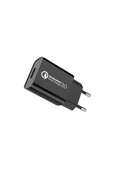 Сетевое зарядное устройство Exployd Rash EX-Z-1146 18Вт, USB, Quick Charge, 3A, черный (EX-Z-1146)