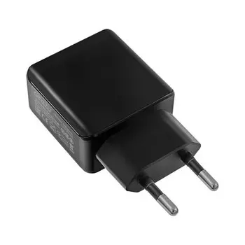 Сетевое зарядное устройство GINZZU GA-3312UB, 2USB, 3.1A, черный, кабель microUSB