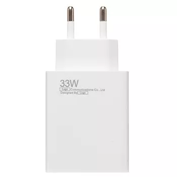 Сетевое зарядное устройство ORG 33 Вт, USB, EU, белый (221942)