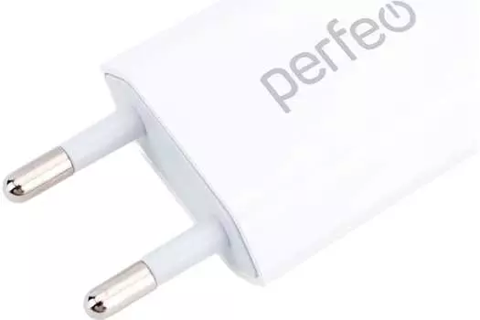 Сетевое зарядное устройство Perfeo I4605 5 Вт, USB, EU, белый (I4605)