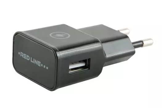 Сетевое зарядное устройство Red Line NT-1A, 1USB, 1A, черный (УТ000009407)