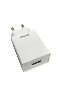 Сетевое зарядное устройство Remax Kiddy Series RP-U95, USB, 2A, белый (6954851201489)