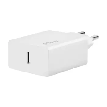 Сетевое зарядное устройство TTEC PD SmartCharger 20 Вт, EU, USB type-C, Quick Charge, PD, белый (2SCS22BL), кабель Lightning/Type-C