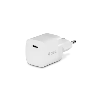 Сетевое зарядное устройство TTEC SmartCharger 30 Вт, EU, USB type-C, Quick Charge, PD, белый (2SCP03B)