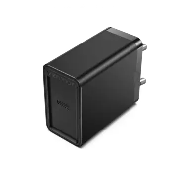 Сетевое зарядное устройство Vention FADB0 20 Вт, USB type-C, Quick Charge, PD, 3А, черный (FADB0-EU)