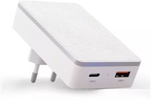 Сетевое зарядное устройство VLP VLP-WC20-01-WH 20 Вт, USB, EU, USB type-C, Quick Charge, PD, белый (VLP-WC20-01-WH)