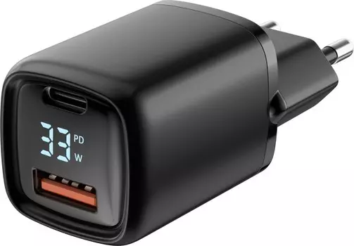 Сетевое зарядное устройство WIIIX 15 Вт, USB, EU, Quick Charge, PD, черный (UNNK-4-2-24QCPD-FAST)