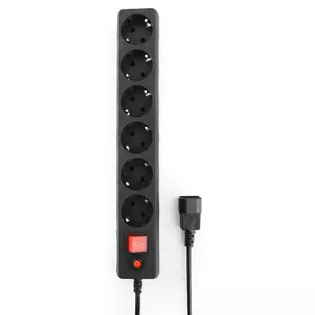 Сетевой фильтр Гарнизон, 5-розеток, 1.8 м, для ИБП, черный (ECL-5-UPS-B-1.8)