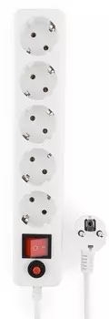 Сетевой фильтр Гарнизон EHLW-2, 5-розеток, 3 м, белый (EHLW-2)