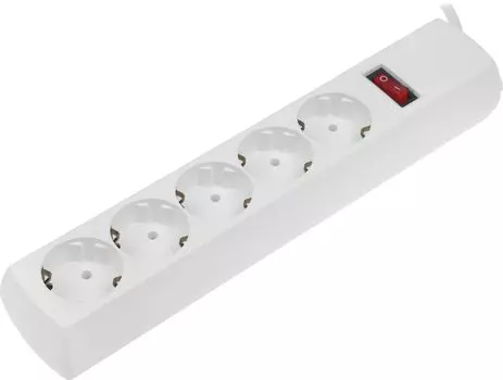 Сетевой фильтр Юнивольт, 5-розеток, 3 м, белый (00-00000390)