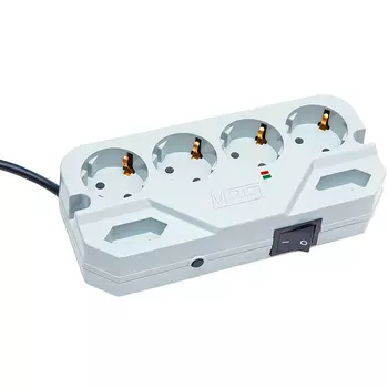 Сетевой фильтр Most Compact, 6-розеток, 2 м, белый (CHV 2M WH)