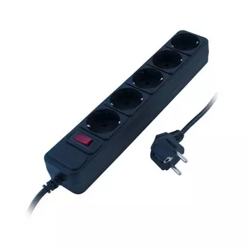 Сетевой фильтр Старт SP 5x3 ZVT, 5-розеток, 3 м, черный (00-00000033)
