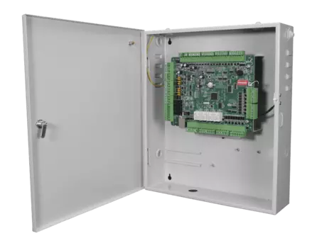 Сетевой контроллер доступа TRASSIR TR-C481B, в металлическом корпусе на 4 двери с возможностью подключения до 8х считывателей (TR-C481B)