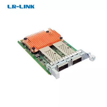 Сетевой модуль LR-Link, 2xQSFP28, 100 Гб/с, PCI-E OCP 3.0, Retail (LRES3026PF-OCP)