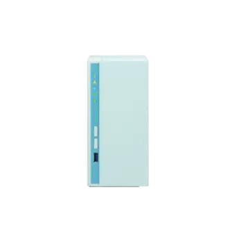 Сетевой накопитель (NAS) QNAP D2, слоты 2x2.5"/3.5" SATA3, RAID 0/1/JBOD, 1x1 Гбит/с, 2xUSB 3.X, Realtek RTD1296/4x1.4GHz, DDR4 2Gb, (D2 (Rev. B))