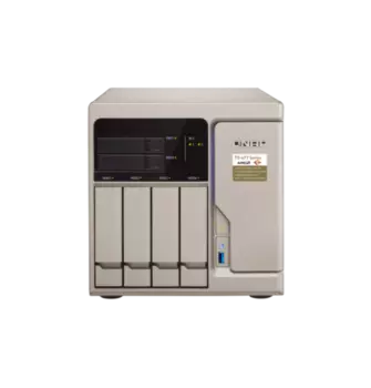 Сетевой накопитель (NAS) QNAP TS-677-1600-8G, слоты 6x2.5"/3.5" SATA3, 2xM.2-SATA, 4x1 Гбит/с, 8xUSB 3.X, AMD Ryzen 5 1600/6x3.2GHz, DDR4 8Gb, 250W, (TS-677-1600-8G)