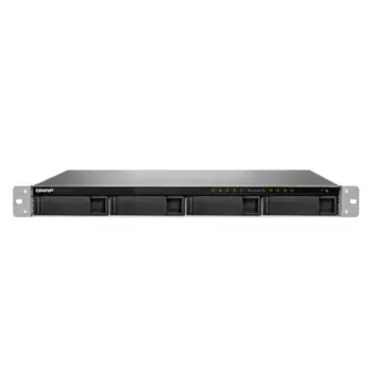 Сетевой накопитель (NAS) QNAP TS-983XU-RP-E2124-8G, слоты 9x2.5"/3.5" SATA 6Gb/s, 2x1 Гбит + 2x10 Гбит/с SFP+, 6xUSB 3.0, Intel Xeon E-2124/4x3.3GHz, DDR4 8Gb, RAID 0/1/5/6/10, (TS-983XU-RP-E2124-8G)